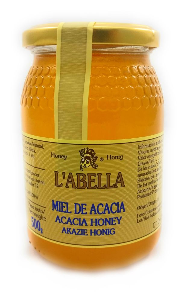 Echter Akazienhonig aus Spanien - Premium Qualität - reines Naturprodukt- kaltgeschleudert - im Glas