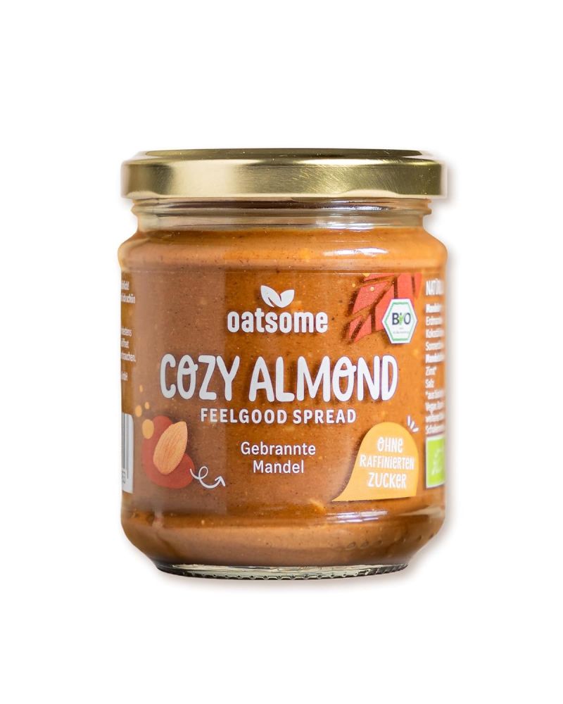 Oatsome Cozy Almond - Frühstück Brotaufstrich 380g